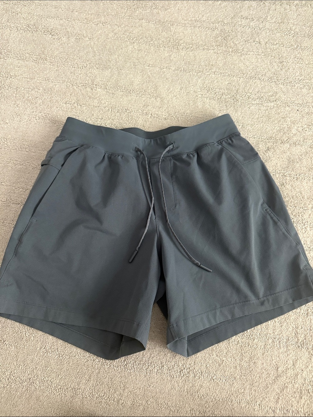 Men's Performance Drawstring Shorts - Slate Gray